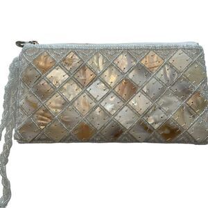 HAND BEADED WRISTLET